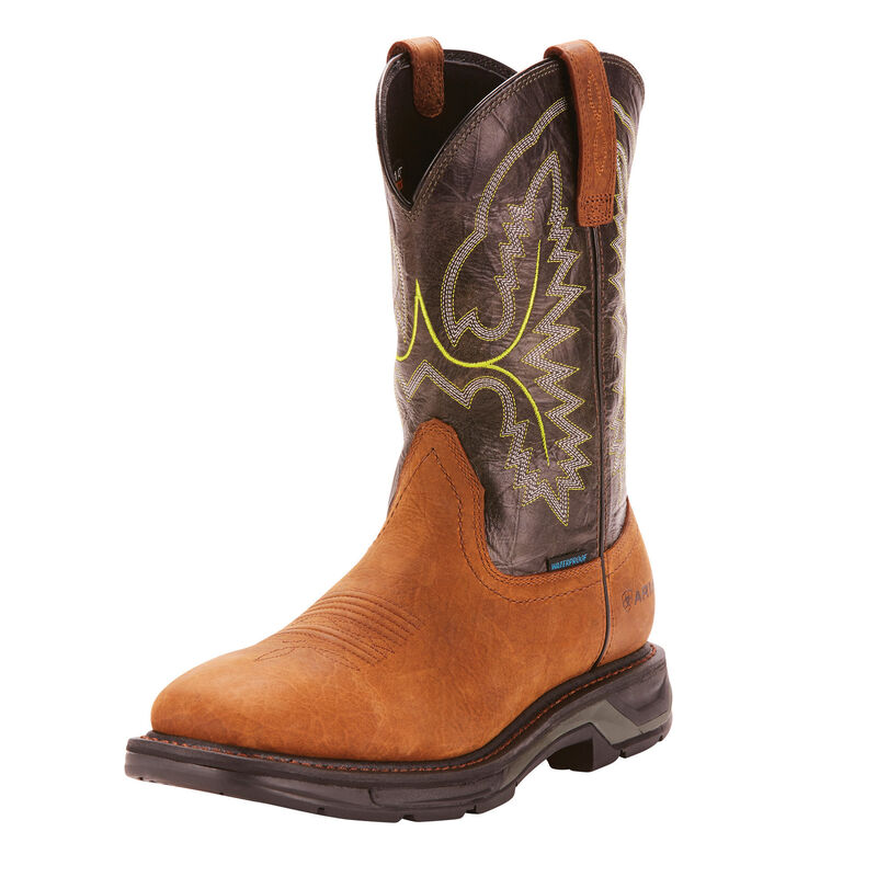 Ariat Workhog Xt Waterproof - Miesten Ruskea Työsaappaat ( BJKWIL-495 )